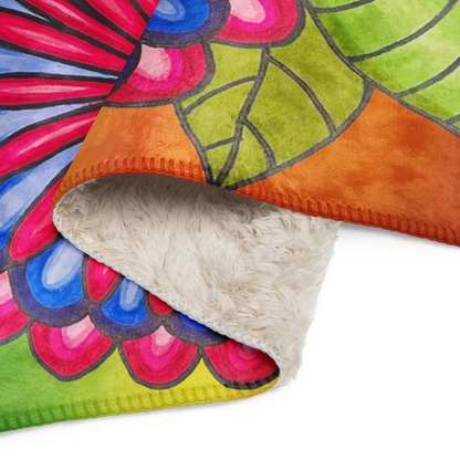 Sherpa Fleece Throw Blanket for Couch-27-02
