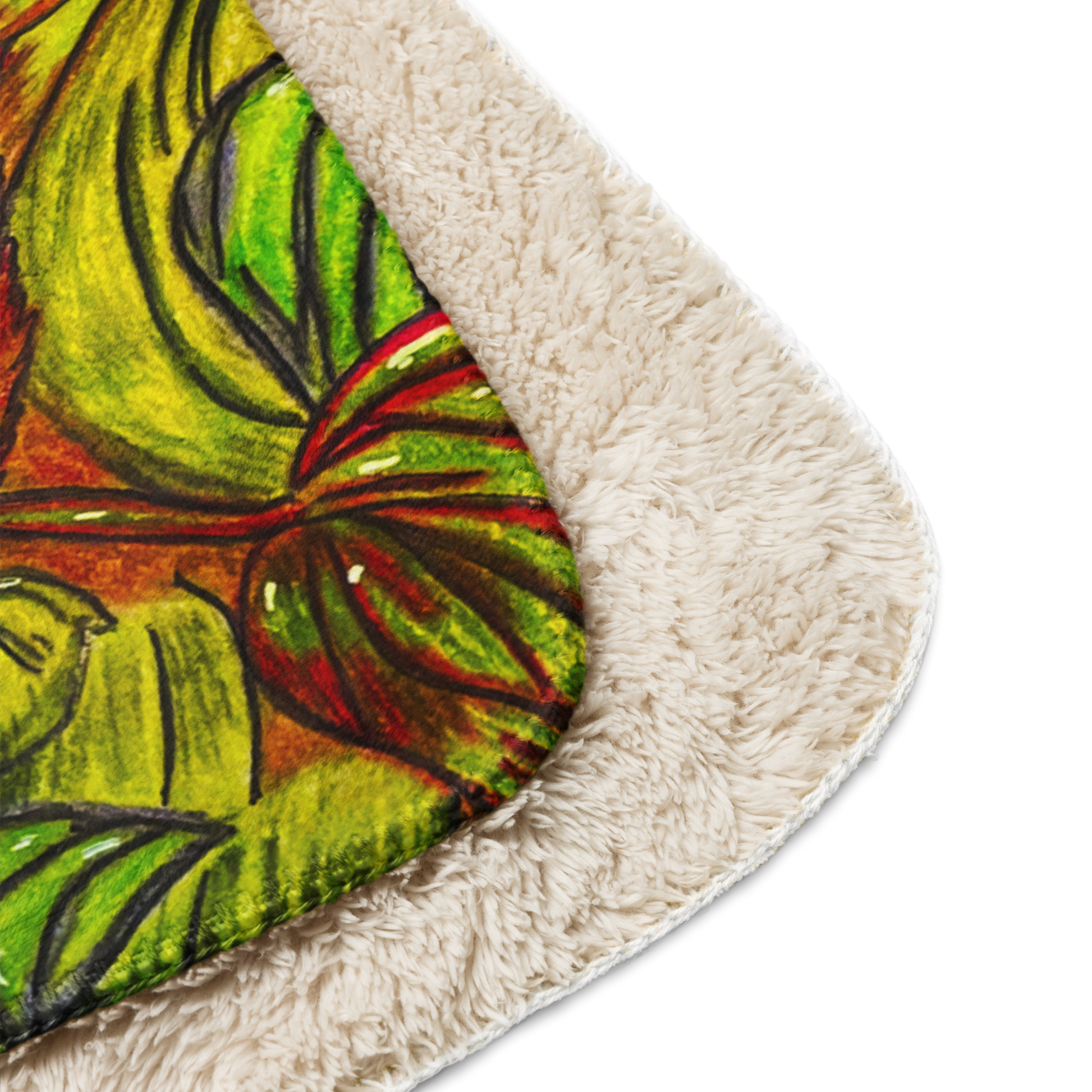 Sherpa Fleece Throw Blanket for Couch-19-03