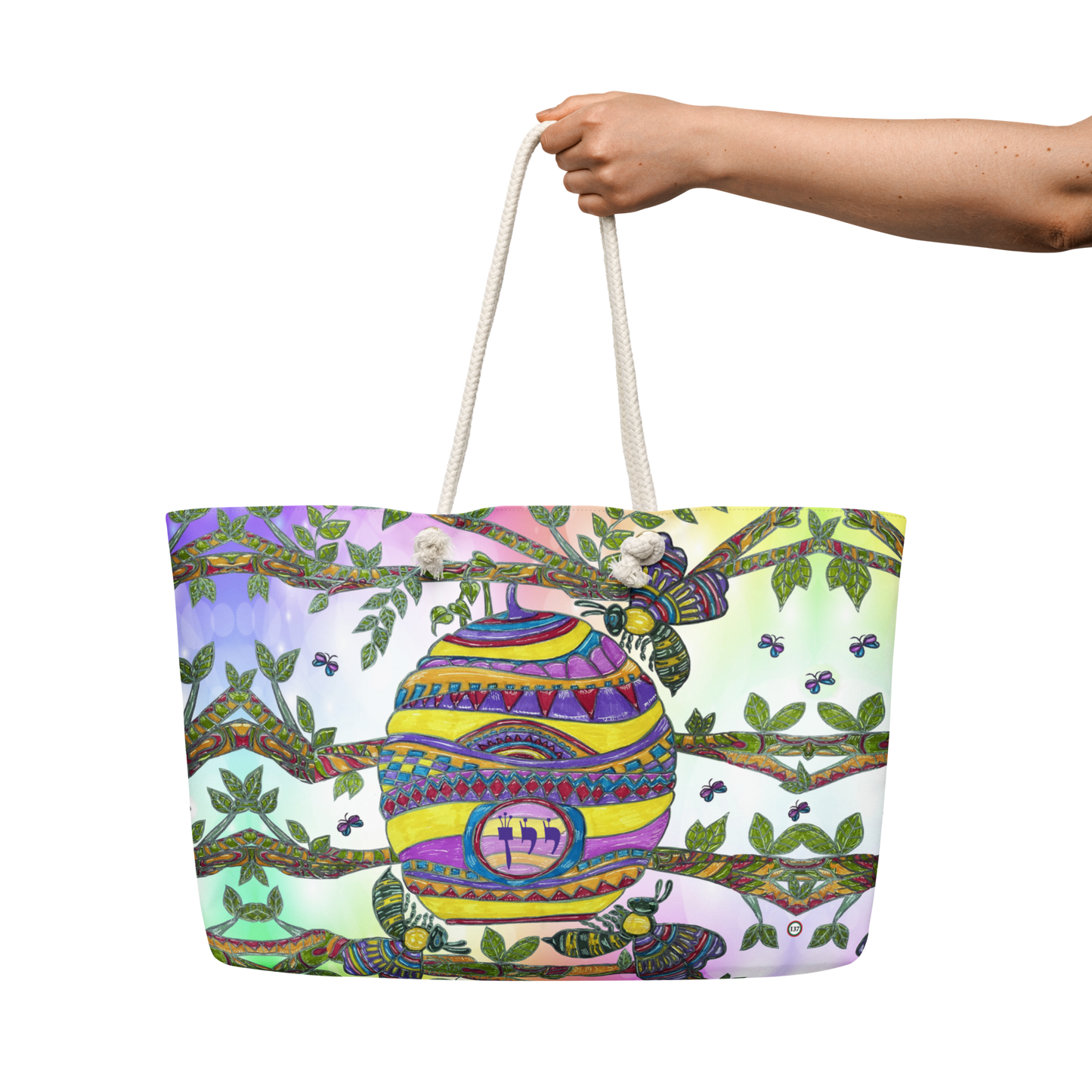 Travel Bag for Women-Oversized -24 x 13-Wordsmith-40