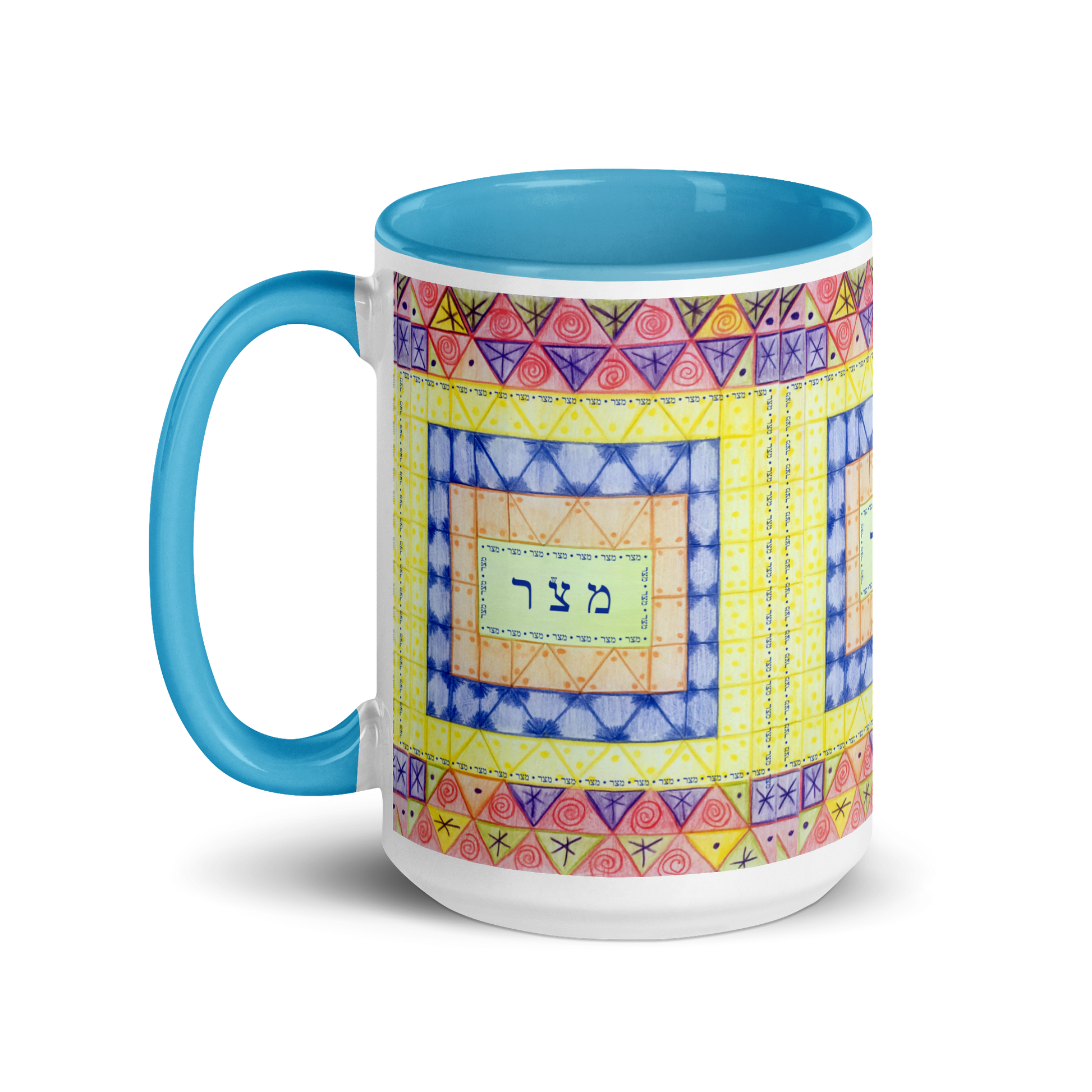 Custom-Coffee-Mug-with-Color-Inside-15oz-Blu-Freedom-(72-Names-of-God–Mem-Zadik-Resh)-6-137online.com