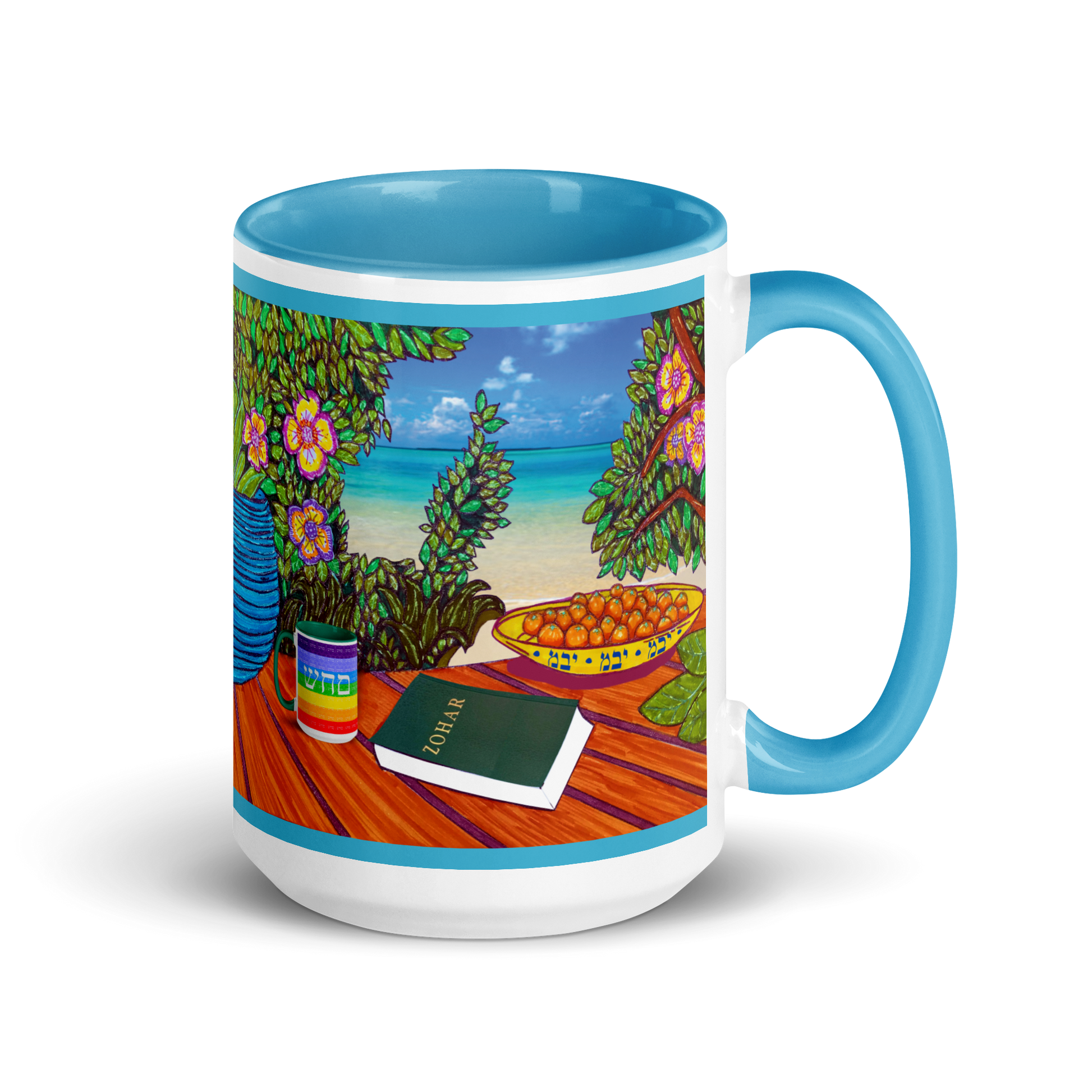 Custom-Coffee-Mug-with-Color-Inside-15oz-Blu-Masterplan-(72 Names-of-God–Yud-Bet-Mem)-2-137online.com