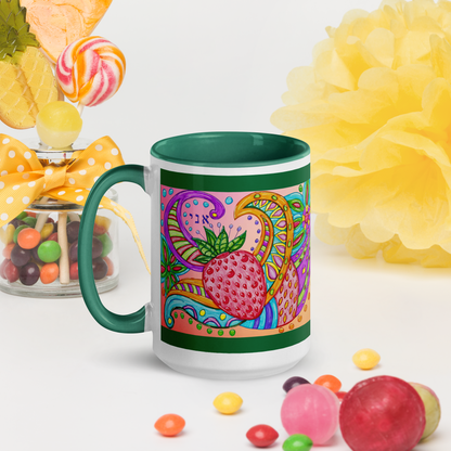 Custom Coffee Mug with Color Inside 15oz-Grn-Big Picture (72 Names of God-Aleph Nun Yud)-5-137online.com