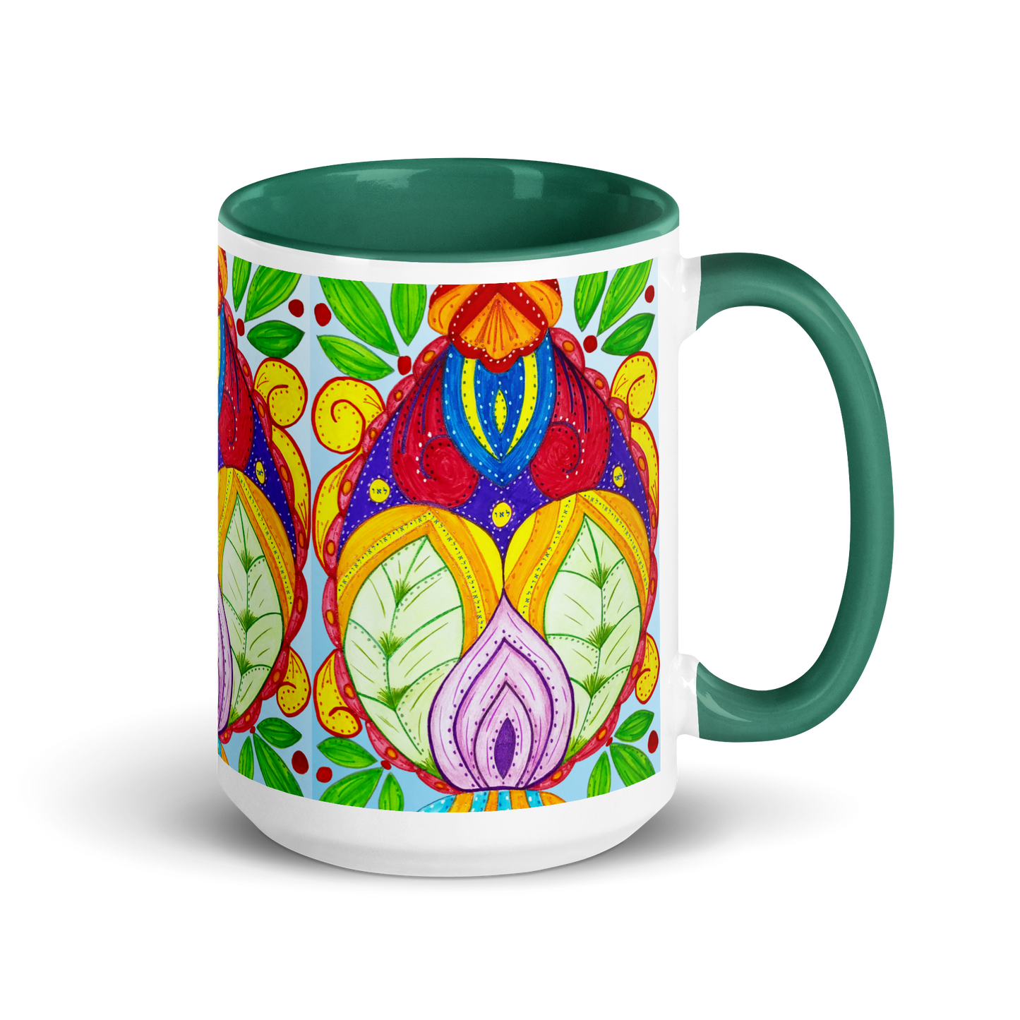 Custom-Coffee-Mug-with-Color-Inside-15oz-Grn-Liberation-(72-Names-of-God–Lamed-Aleph-Vav)-2-137online.com