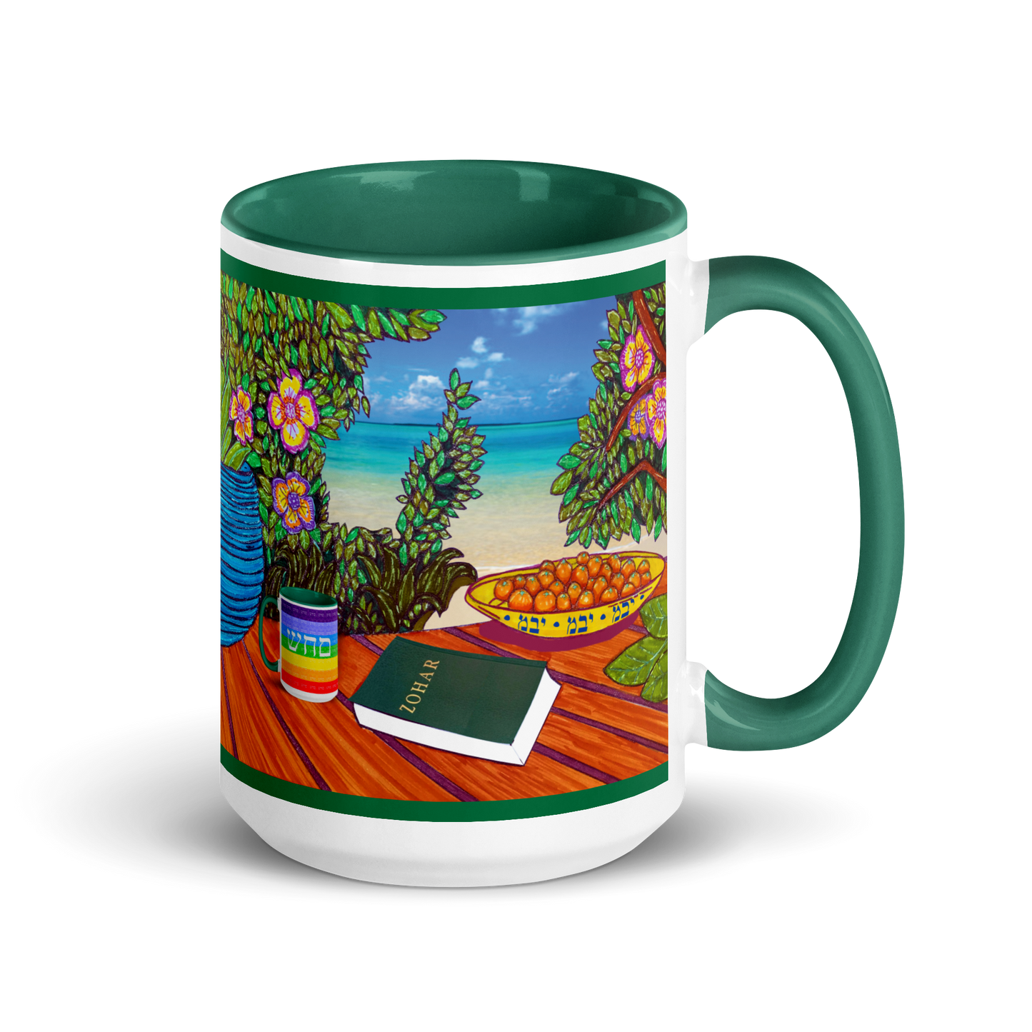 Custom-Coffee-Mug-with-Color-Inside-15oz-Grn-Masterplan-(72-Names-of-God–Yud-Bet-Mem)-3-137online.com