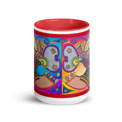 Custom Coffee Mug with Color Inside 15oz-Red-Dreams (72 Names of God-Ayin-Lamed-Hey)-3-137online.com