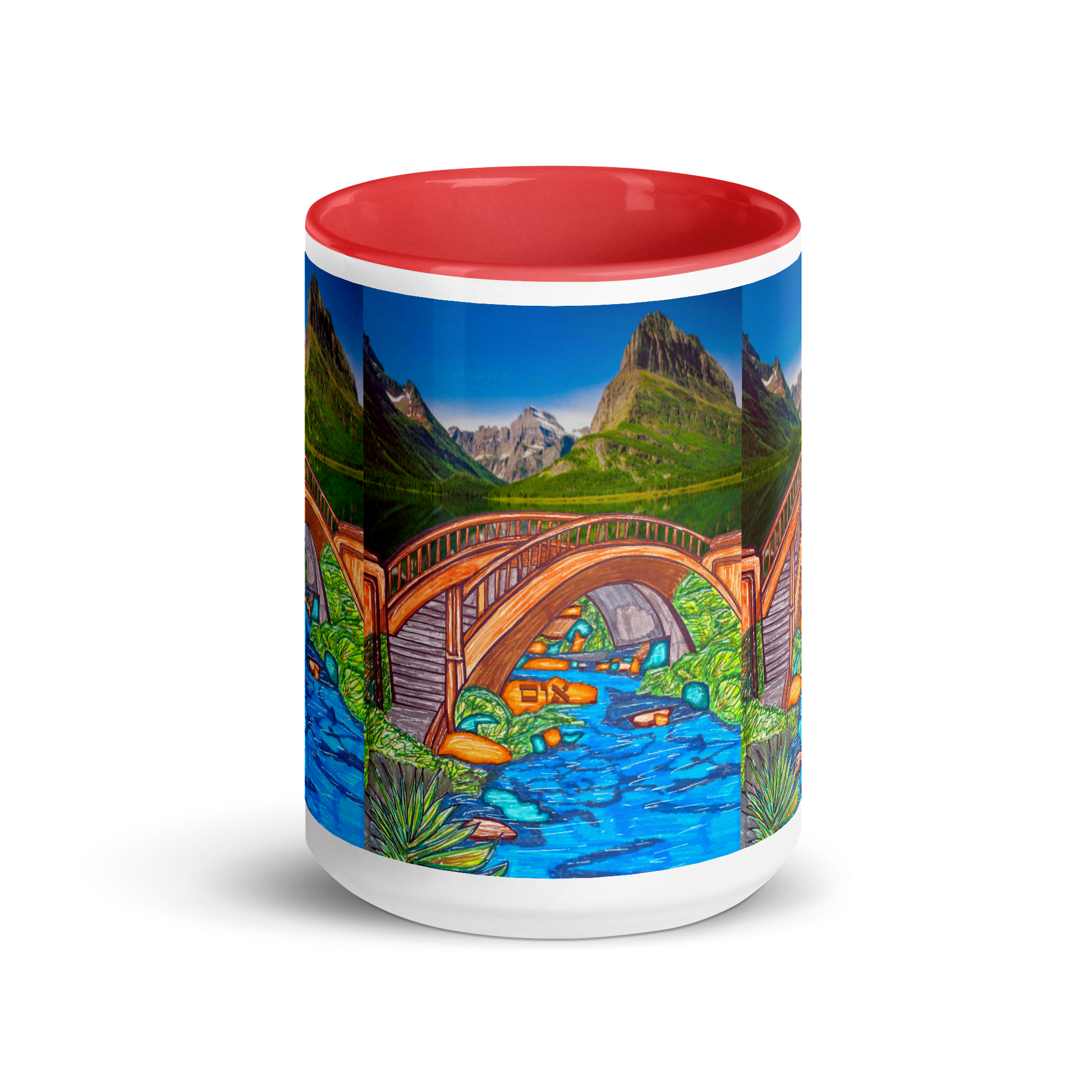 Custom 15-oz Coffee Mugs-Building-Bridges-30-06