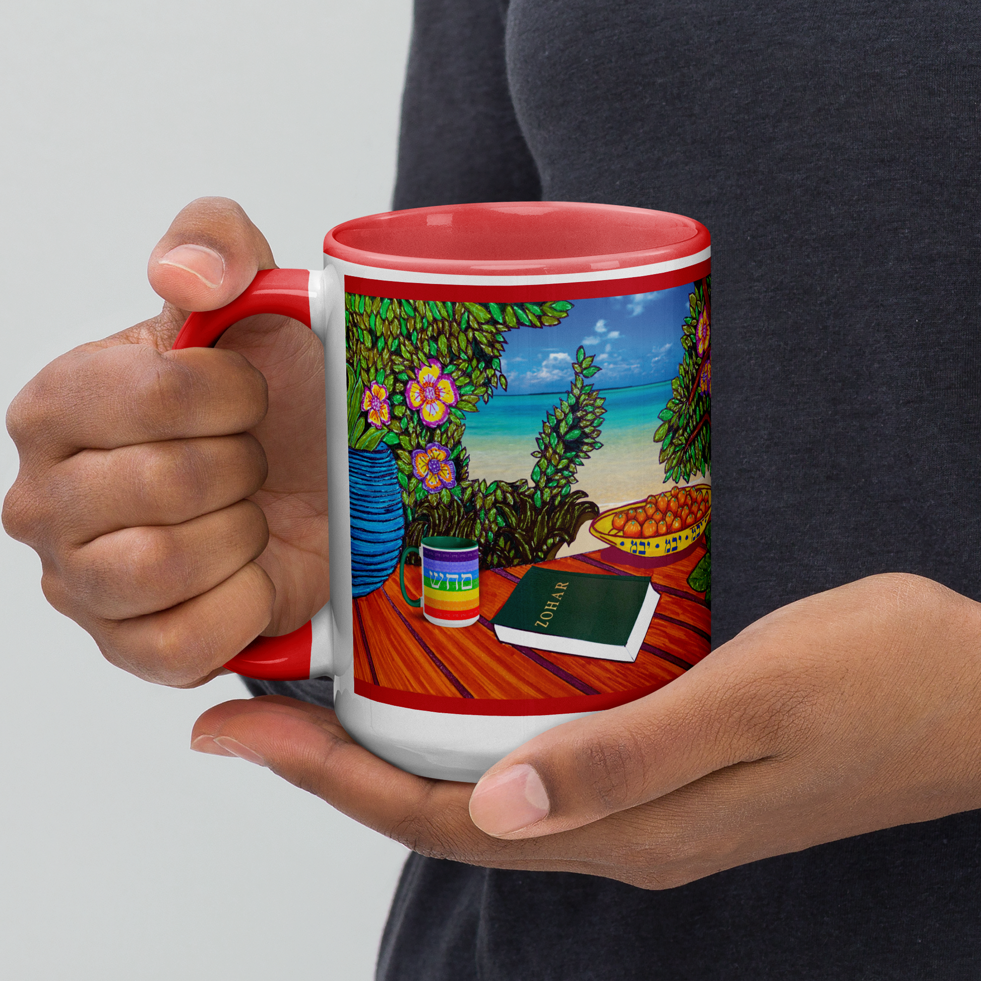 Custom-Coffee-Mug-with-Color-Inside-15oz-Red-Masterplan-(72-Names-of-God–Yud-Bet-Mem)-7-137online.com