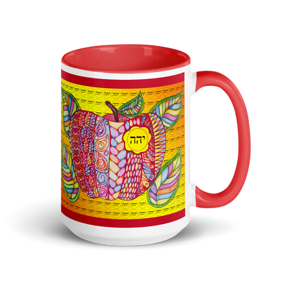 Custom-Coffee-Mug-with-Color-Inside-Red-Mentor-(72-Names-of-God–Yud-Hey-Hey)-10-137online.com