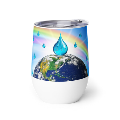 Insulated Wine Tumblers 12oz-72 Names of God-Water-Vav Mem Bet-1-137online.com